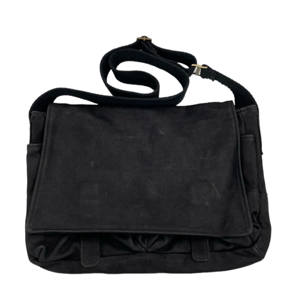 Jas-M.B. London Authentic Handmade Leather Bag / Satchel Black